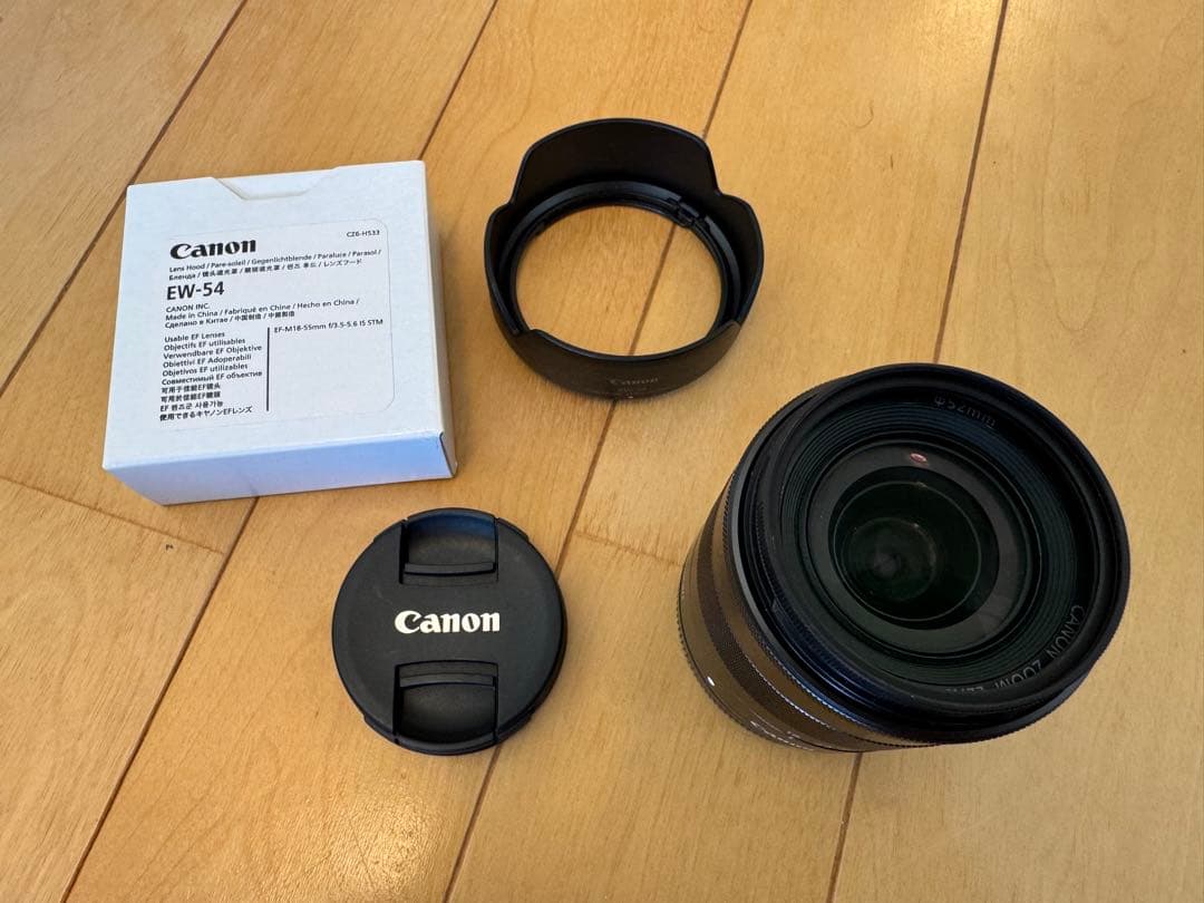 EOS M3 ダブルレンズキット+電子ビューファインダー他