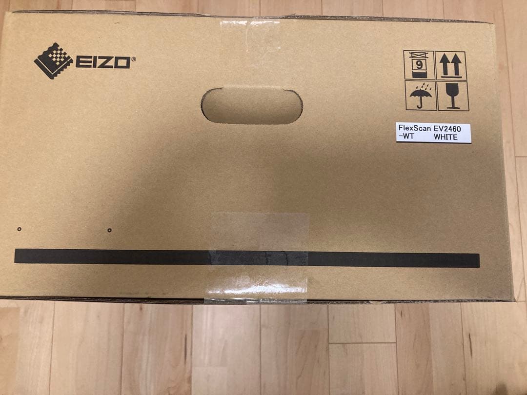 【新品未使用】Eizo エイゾー　EV2460ホワイト23.8インチモニタ