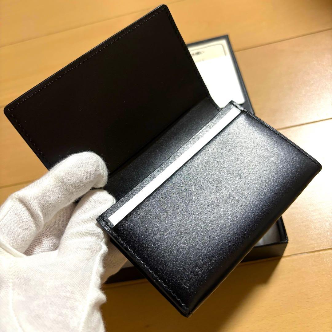 Paul Smith シティエンボス　名刺入れ　新品未使用品　ブラウン　販売終了