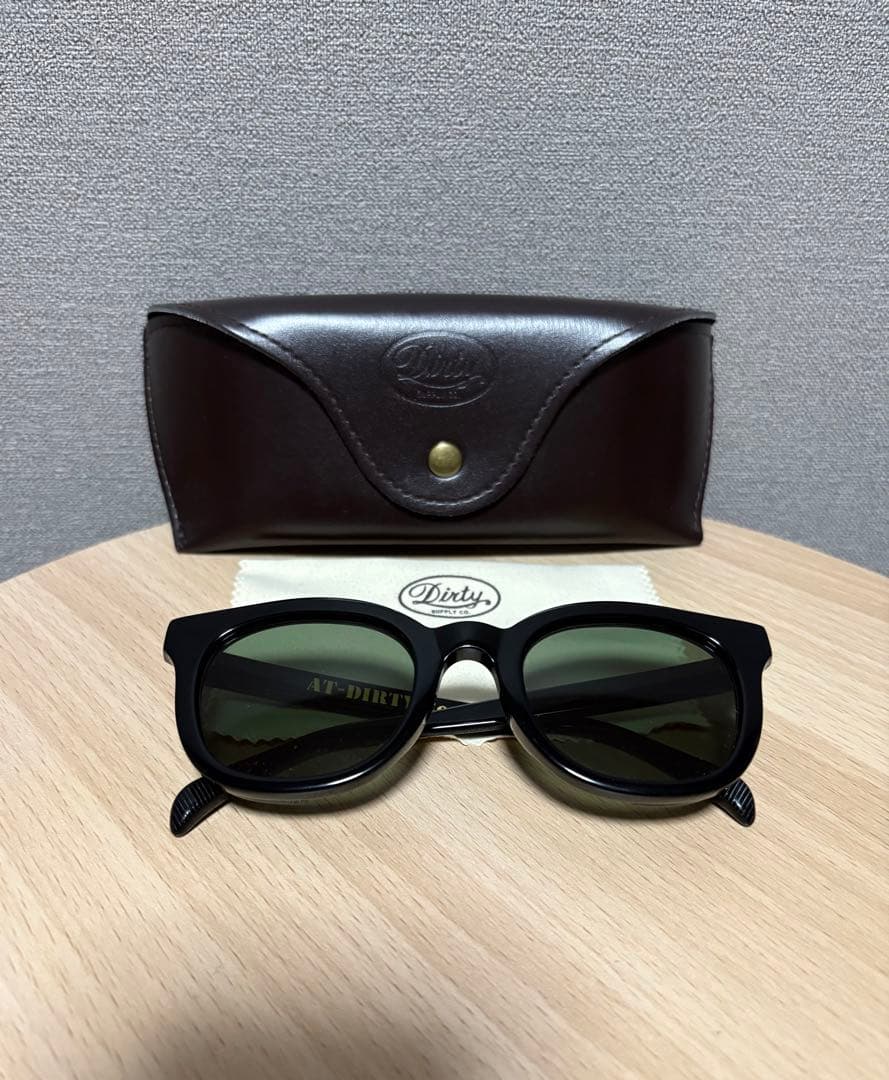 AT DIRTY windy sunglasses バイカーシェード