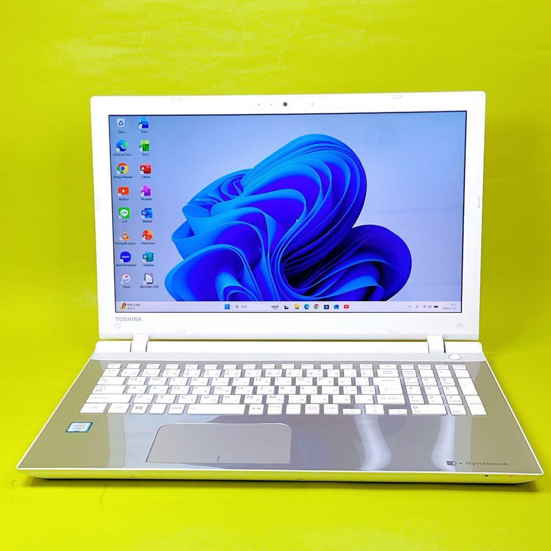 新品SSD⭐️windows11 爆速ノートパソコン Office付 薄型カメラ