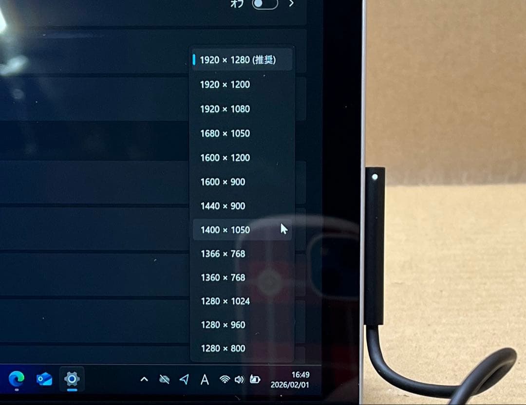 Microsoft Surface GO2 Core M3 10.5インチ