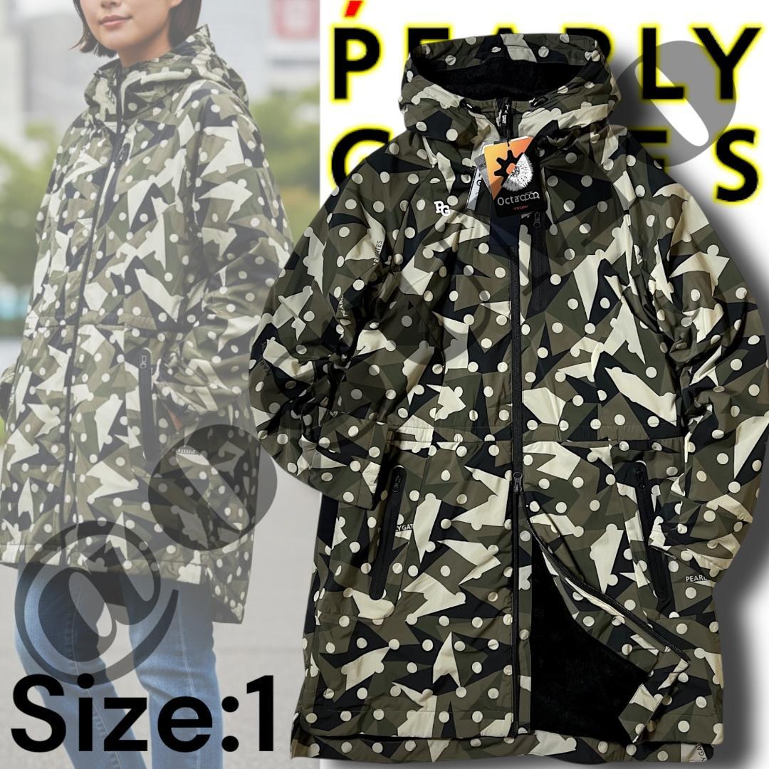 新品 定価59,400円 パーリーゲイツ 中綿裏地一体型素材 ロングジャケット