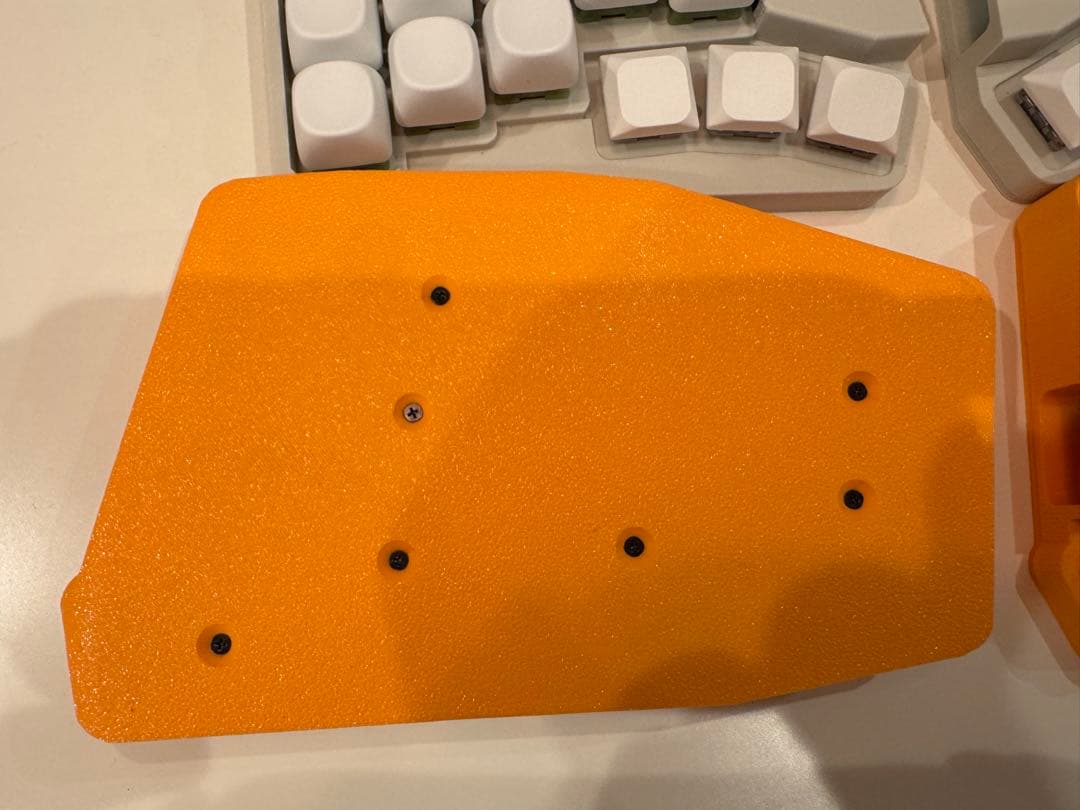 や*と様 【新品】keyball39 ピンク　フルフェイスケース　完成品 付属品