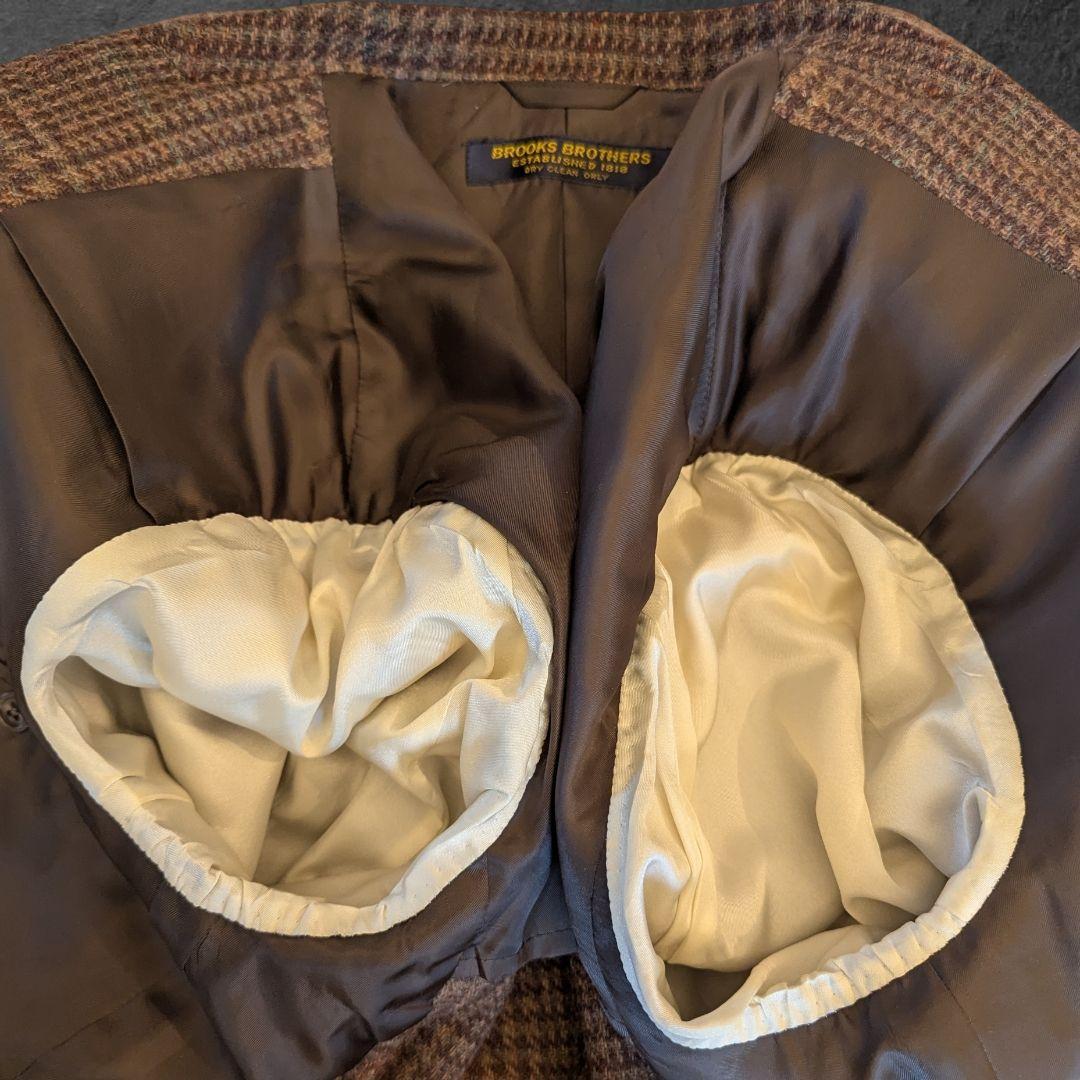 ブルックスブラザーズ テーラードジャケット グレンチェック柄 L