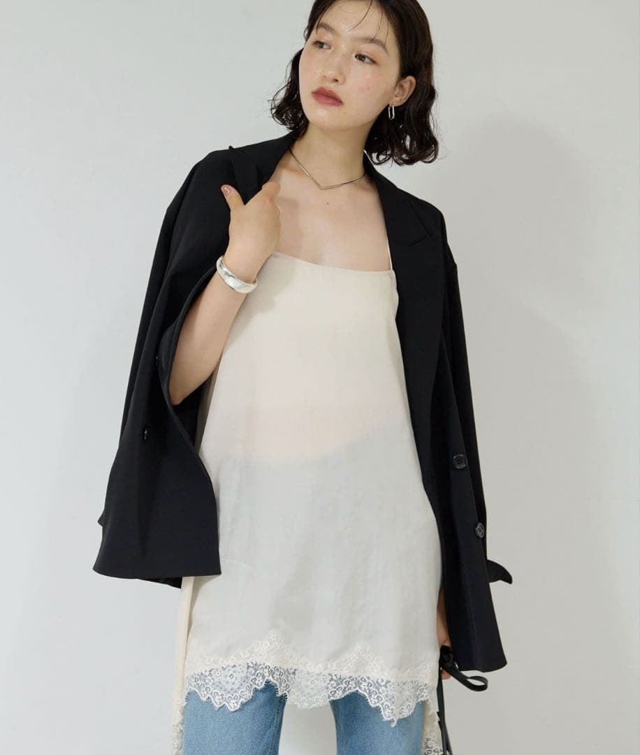 最終価格　新品タグ付き　ガリャルダガランテ　ラウンドヘムキャミチュニック