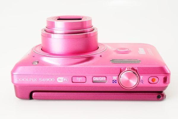 【美品】ニコン Nikon COOLPIX S6900 デジタルカメラ ピンク