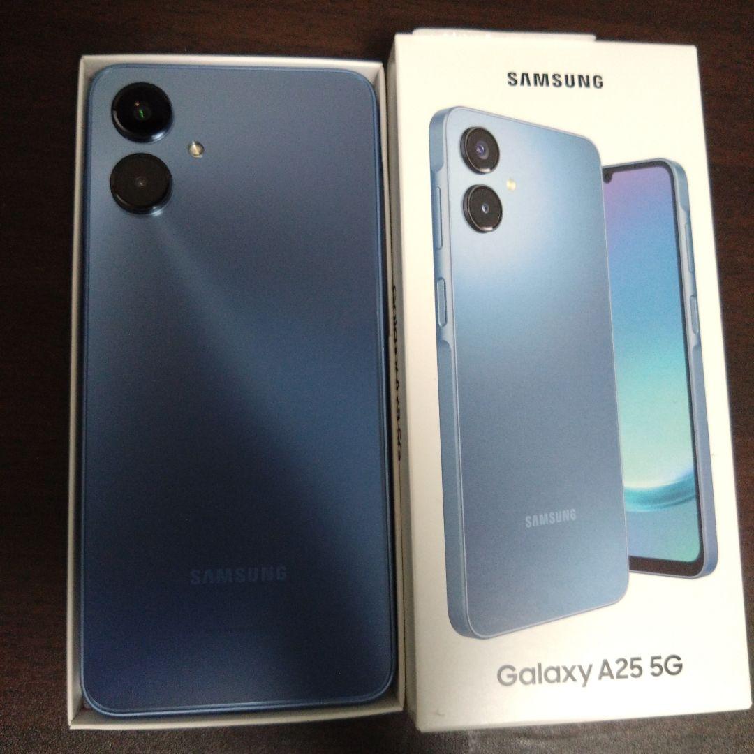 Galaxy A25 5G　ブルー