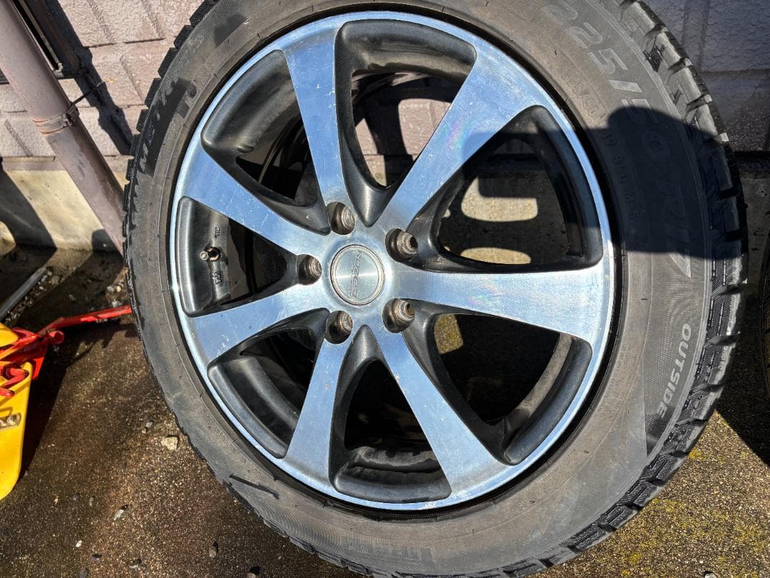 ROZEST 17インチアルミホイール 4本セット　オデッセイRB3/4