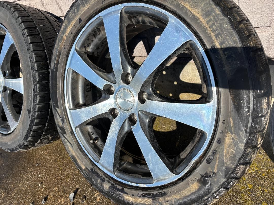 ROZEST 17インチアルミホイール 4本セット　オデッセイRB3/4