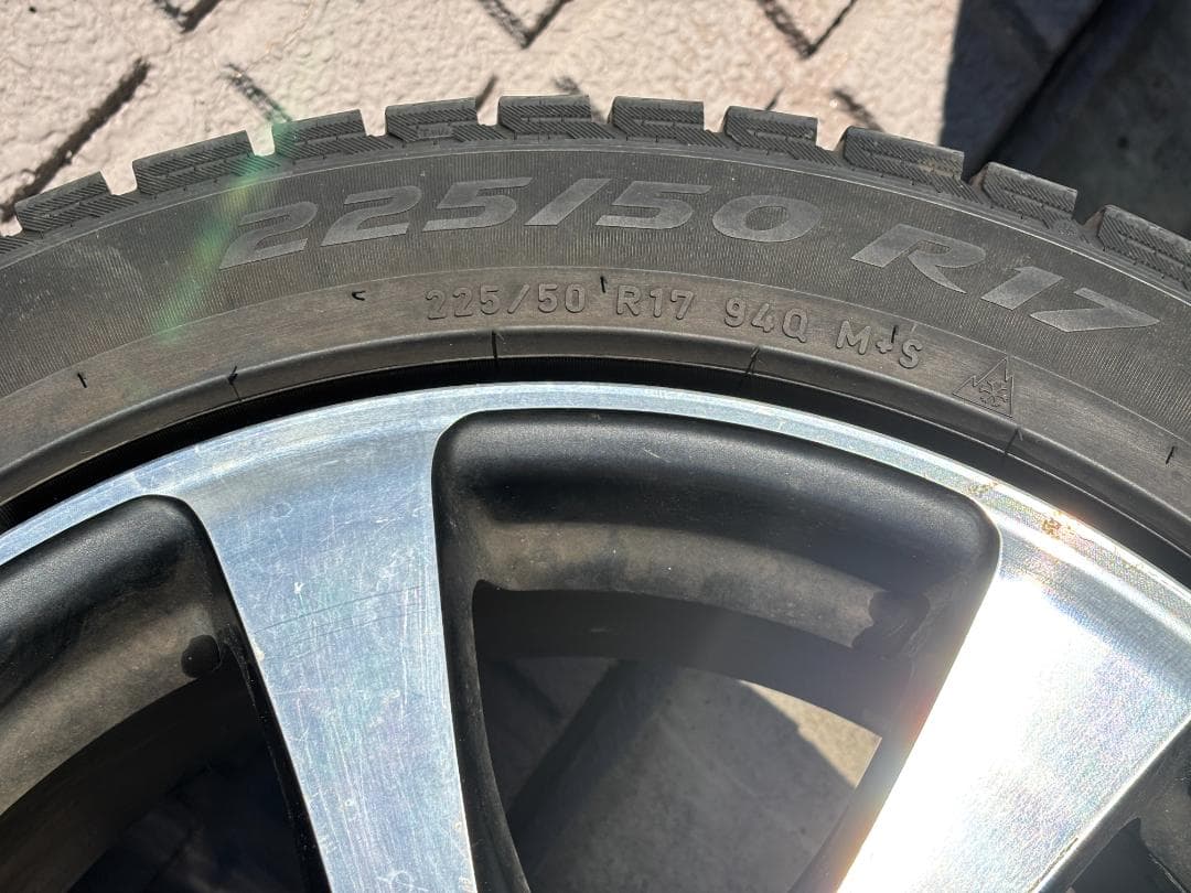 ROZEST 17インチアルミホイール 4本セット　オデッセイRB3/4