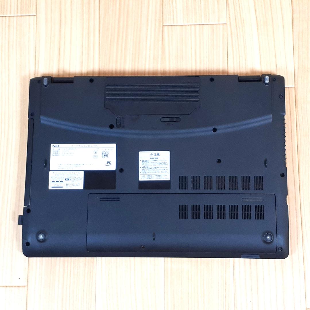 NEC ノートPC ホワイト カメラ搭載　充電100%