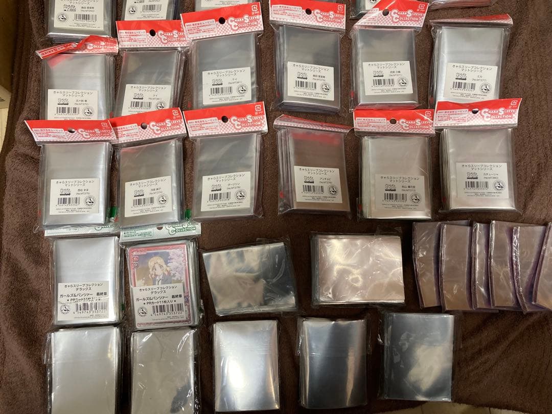 ガールズ&パンツァー　きゃらスリーブコレクション　大量