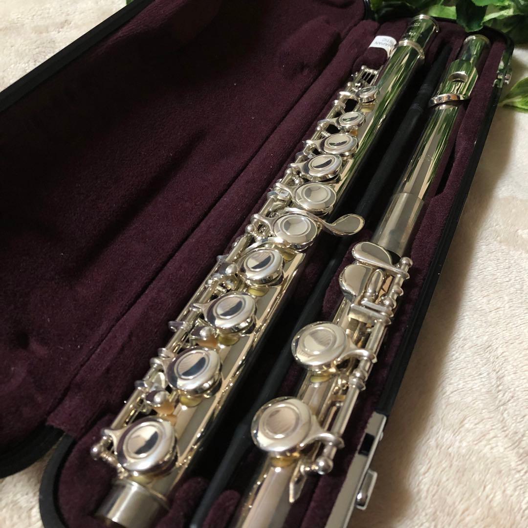 YAMAHA ヤマハ　フルート　木管楽器　YFL-211 ケース付き　日本製