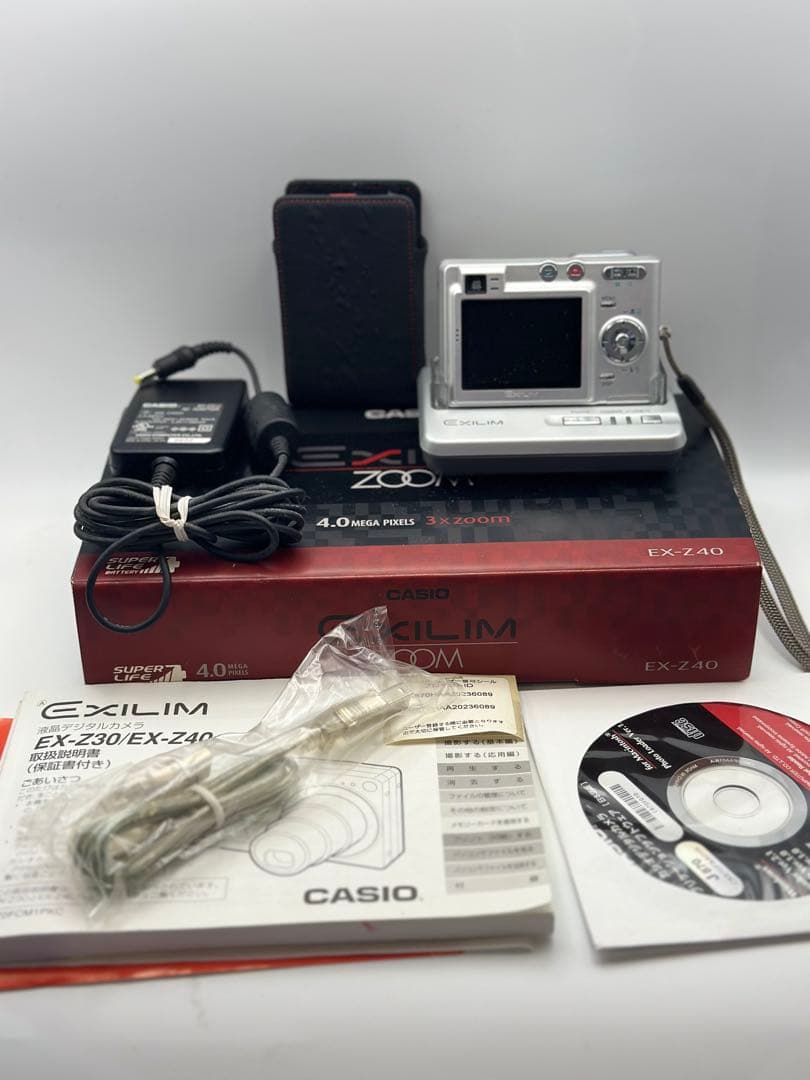 CASIO EXILIM EX-Z40 コンパクトデジタルカメラ【動作確認済】