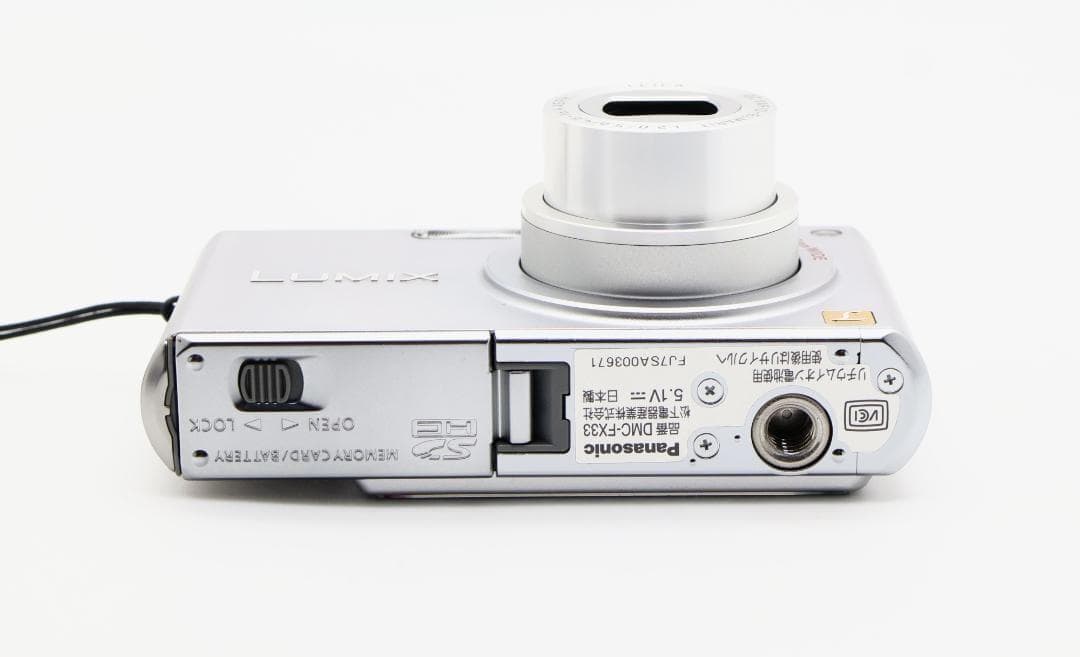 ■完動品 美品 Panasonic LUMIX DMC-FX33 シルバー
