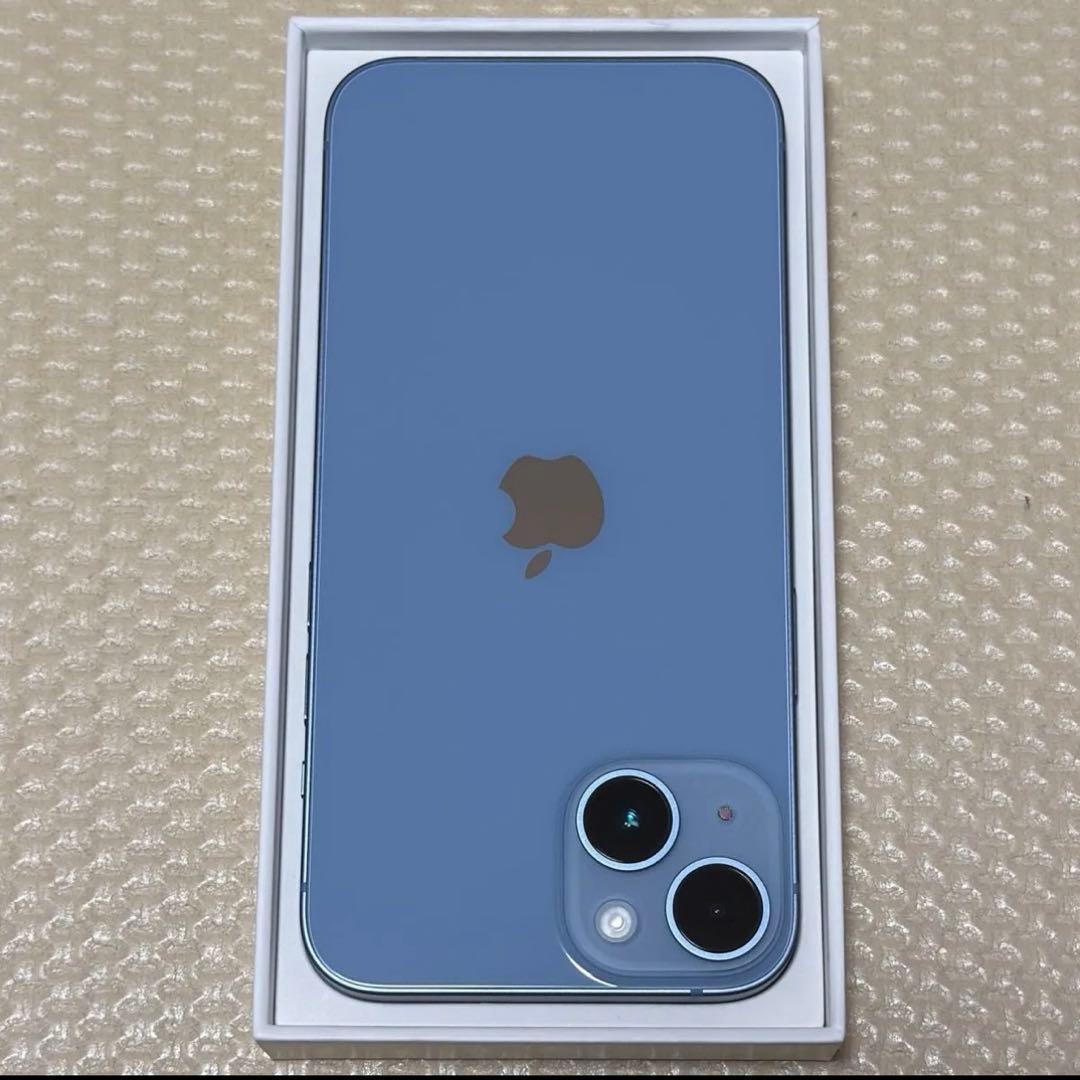 新品に近いバッテリー100% iPhone14 128GB SIMフリー 本体