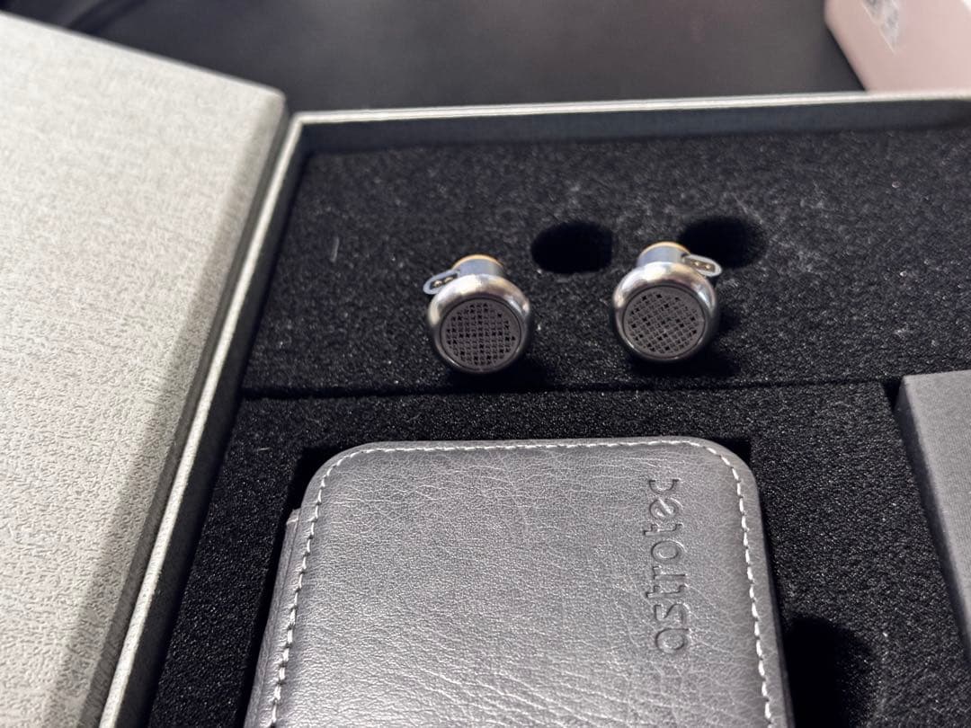 astrotec Lyra Clover リケーブル可能イヤホン 専用ケース付き