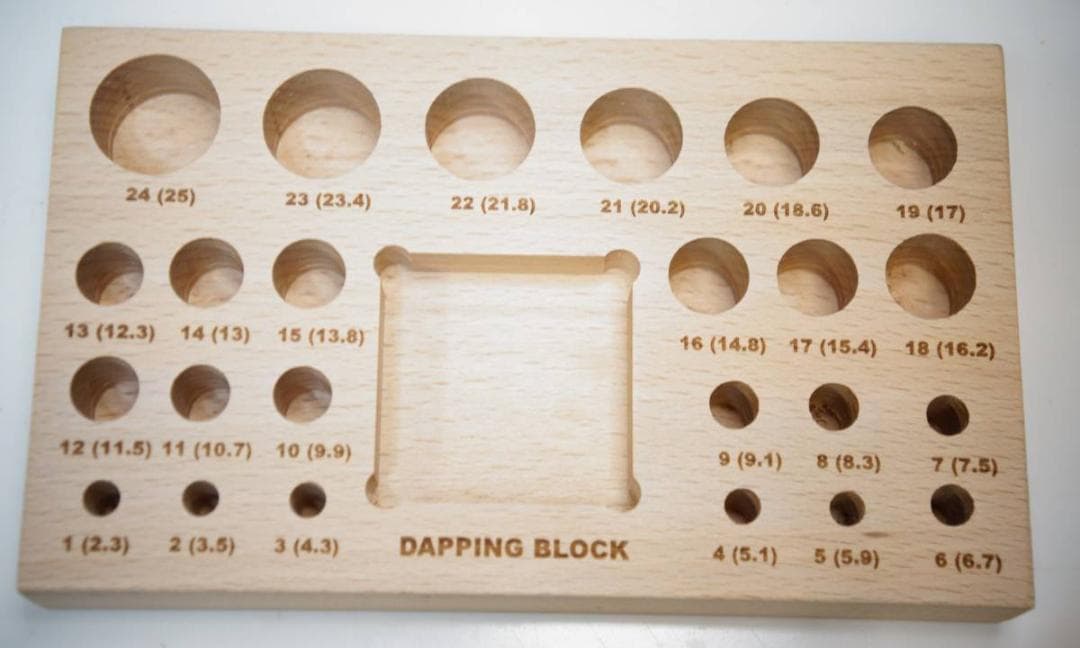 ダッピングブロック ジュエリー製作用