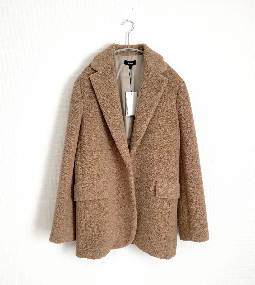 タグ付未使用 Theory セオリー　テディベアジャケット ボア アウター