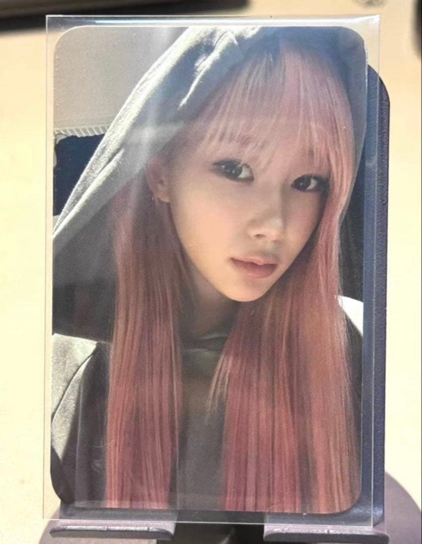 aespa ジゼル whiplash ポップアップ 限定 パーカー トレカ