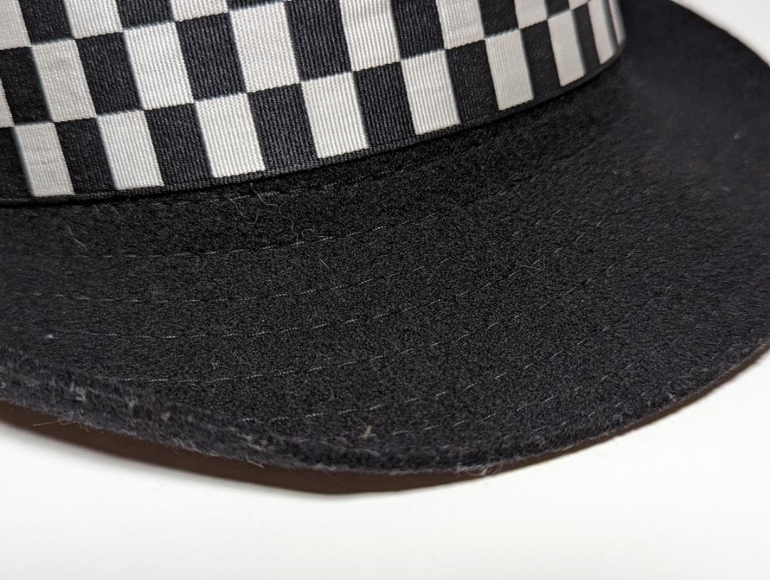 イギリス警察 安全ヘルメット ボーラーハット L　 ブラック ウール