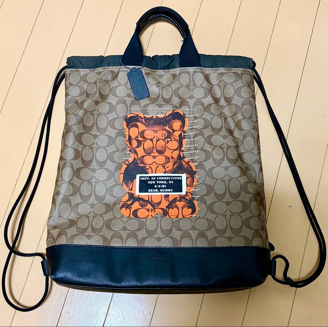 【美品】coach ガミーベアナップサック・リュック　クマ　Gumm Bear