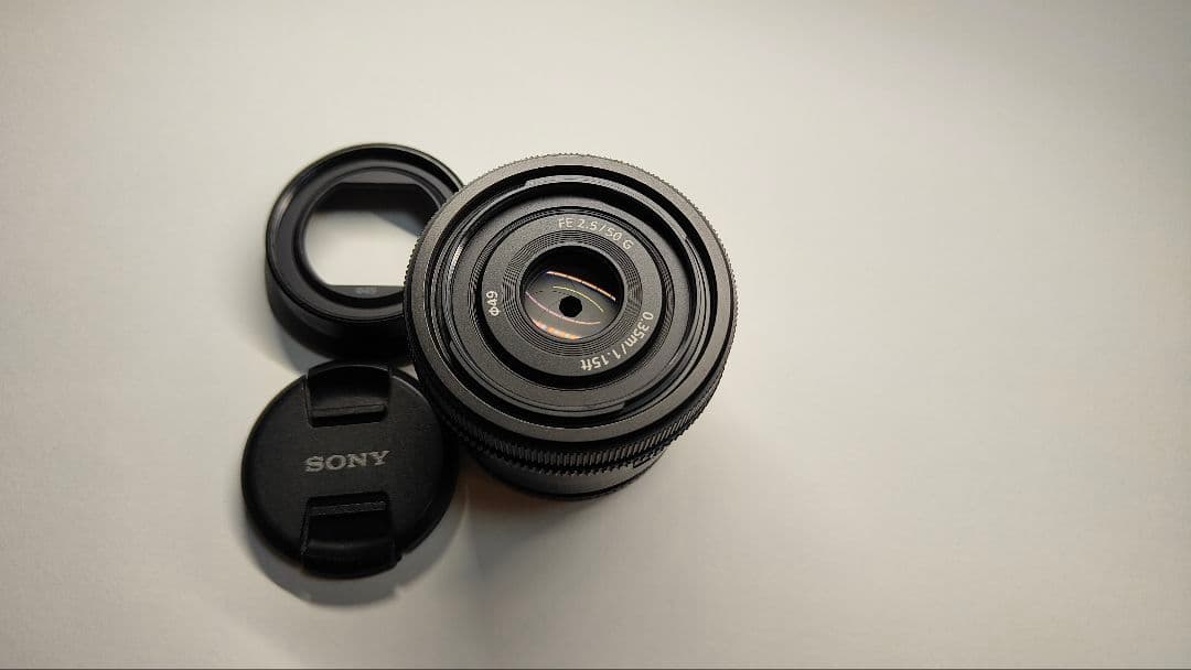 SONY FE 50mm F2.5 G SEL50F25Gソニー 単焦点レンズ