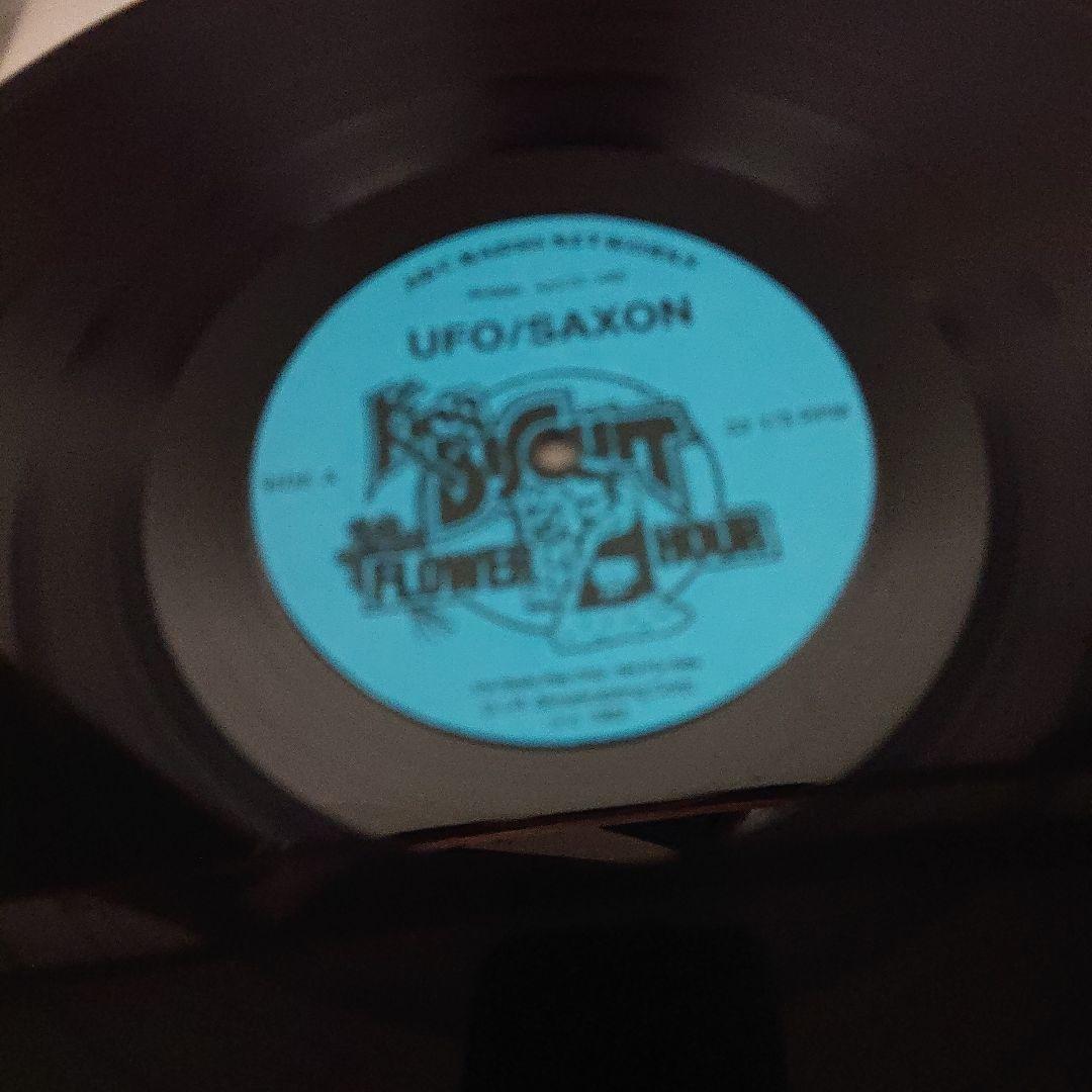 激レア【米放送局用ライブLP】UFO & SAXON/King Biscuit～