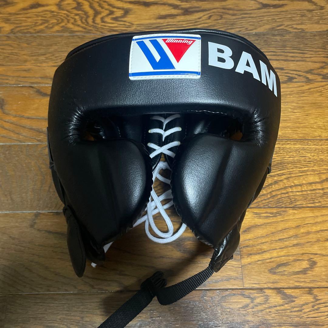 Winning BAM ヘッドギア Lサイズ ブラック