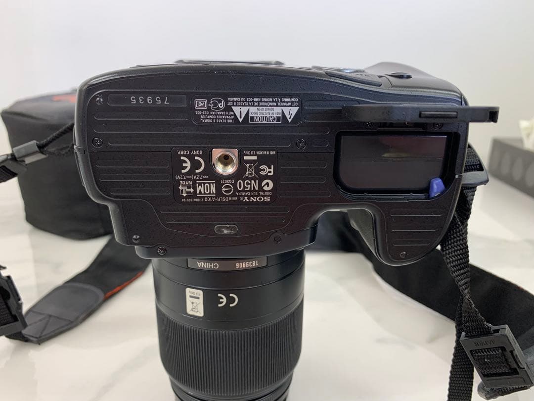 ＋【ジャンク】SONY ソニー α100 デジタル一眼レフカメラ