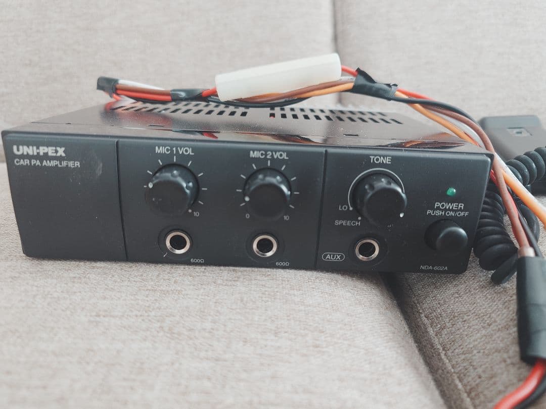 UNI-PEX カーPAアンプ スピーカーセット