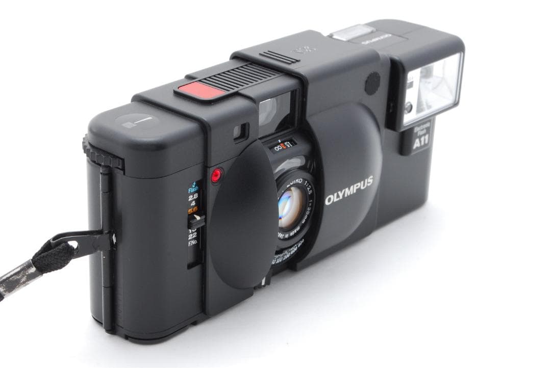 マート【美品】オリンパス OLYMPUS XA A11　モルト張替済