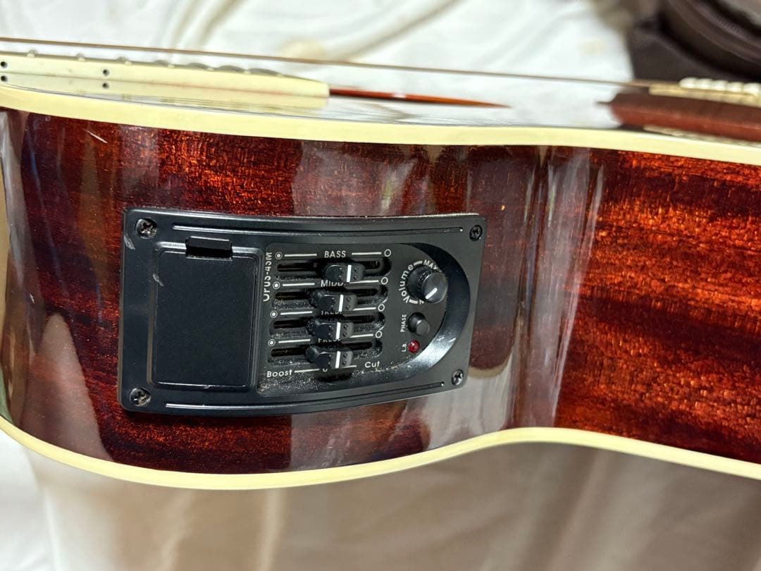 電*）様 James エレアコ　JE40WB ソフトケース付き　良品1907-0