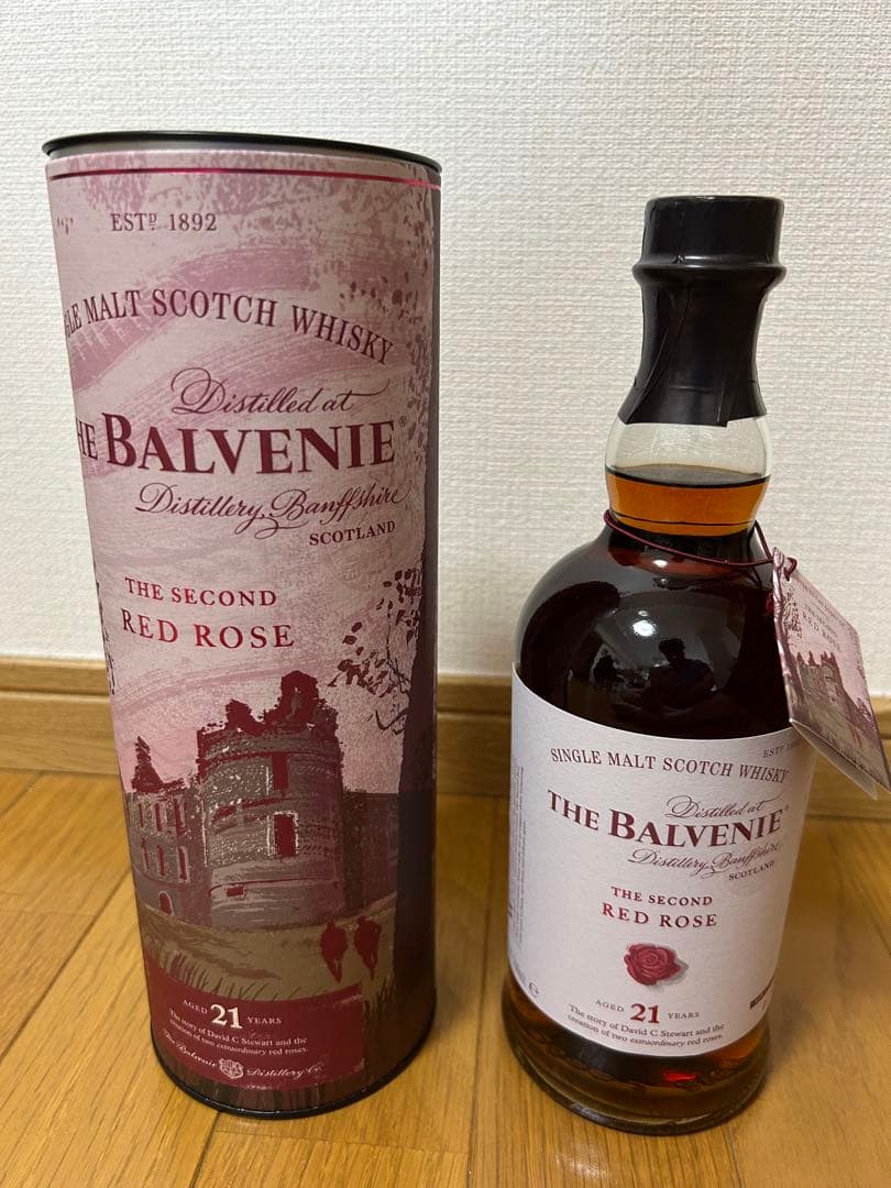 値下げ)THE BALVENIE THE SECOND RED ROSE 21年