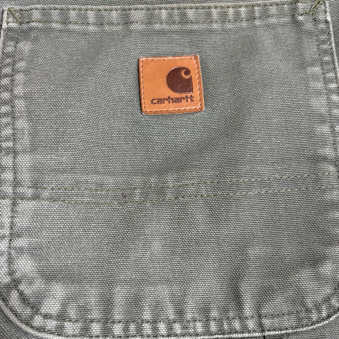 【希少】US企画 カーハート ダック ペインターパンツ W33革タグ