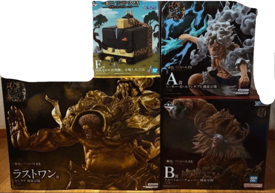 T*s様 一番くじワンピース EX 悪魔を宿す者達 魂豪示像　まとめ売りA賞B賞