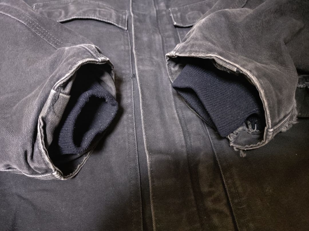 【カーハート】【2XLサイズ】【トラディショナルジャケット】【ブラック】フェード