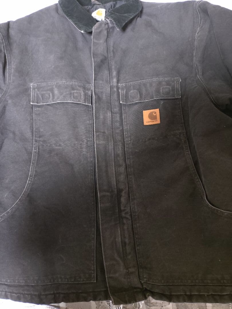 【カーハート】【2XLサイズ】【トラディショナルジャケット】【ブラック】フェード