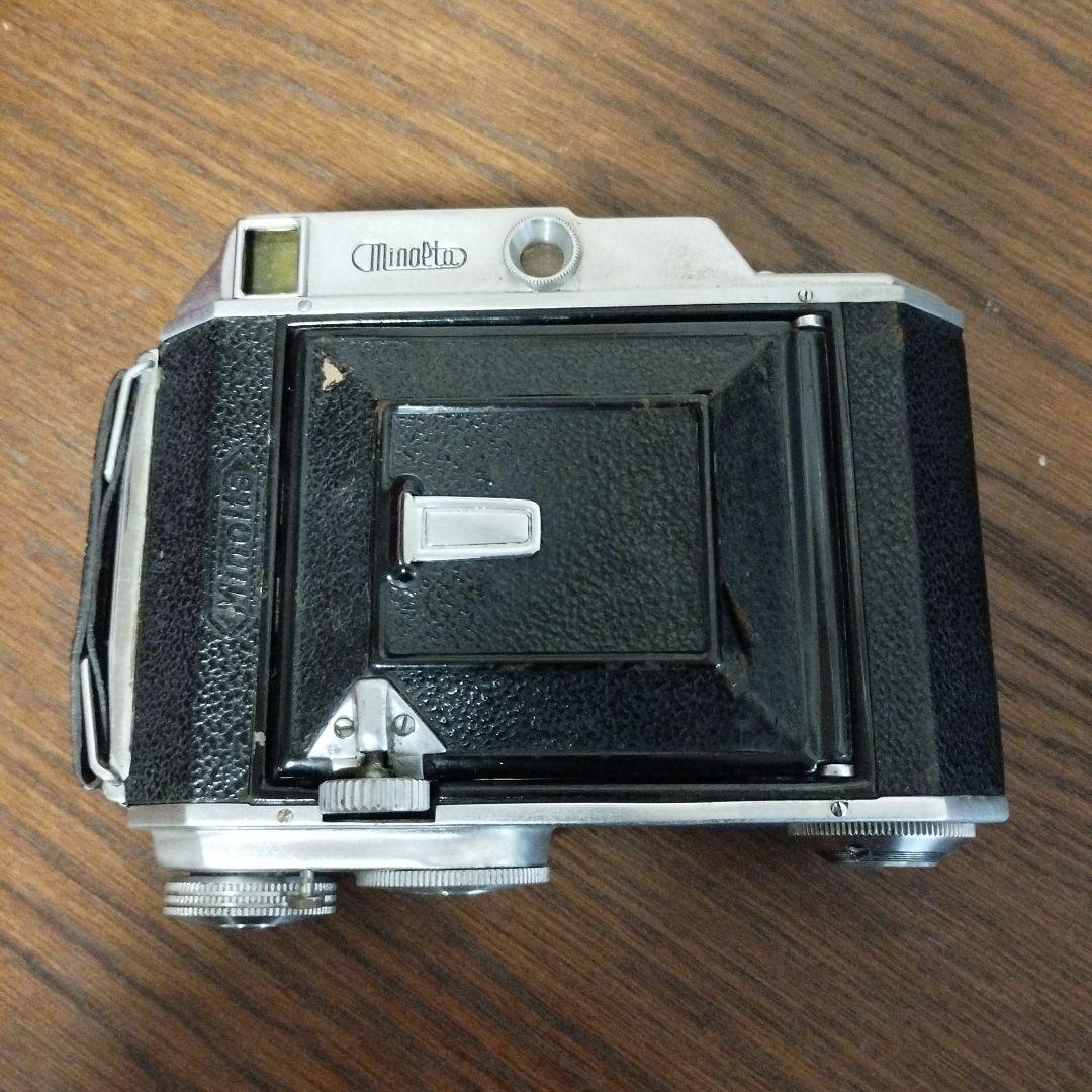 ミノルタ蛇腹カメラ　auto semi