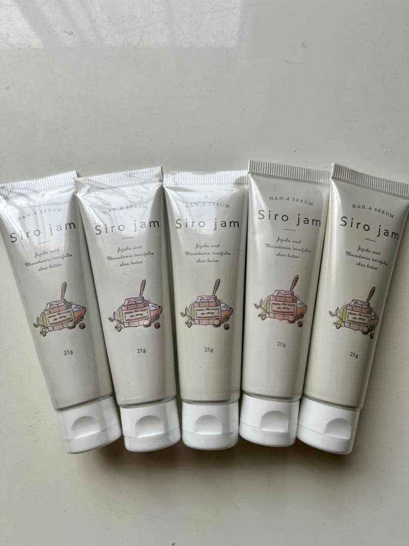 【新品未使用】Siro jam ハンドクリーム 25g 5本セット