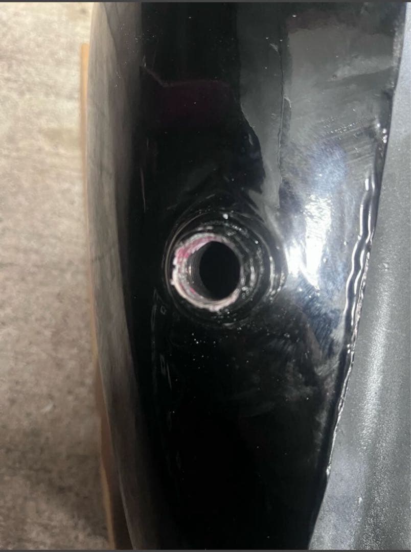 ハーレーダビットソン　マスタングタンク　コック付き