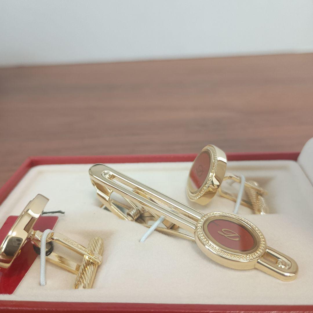 S.T. Dupont ネクタイピン カフスボタンセット