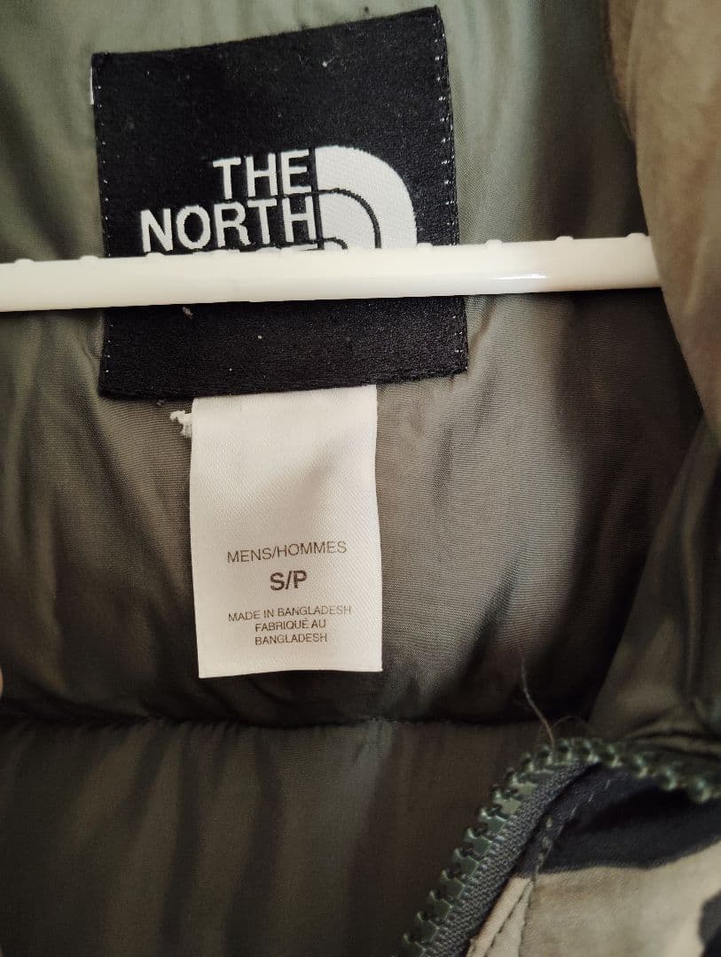 THE NORTH FACE カモフラージュ ダウンベスト