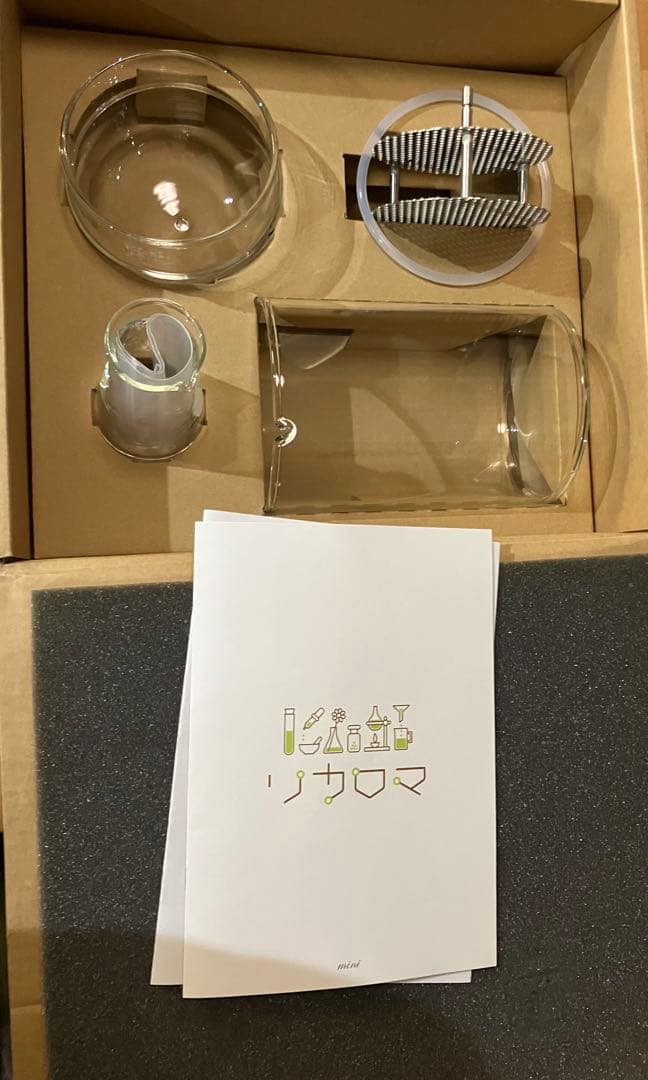 【美品】家庭用蒸留器　アロマ生成器　リカロマmini リカシツ