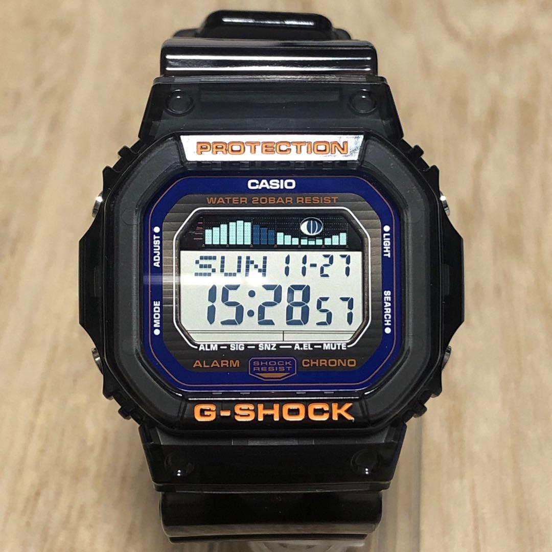 【希少未使用極美品】G-SHOCK G-LIDE GLX-5600クリアブラック