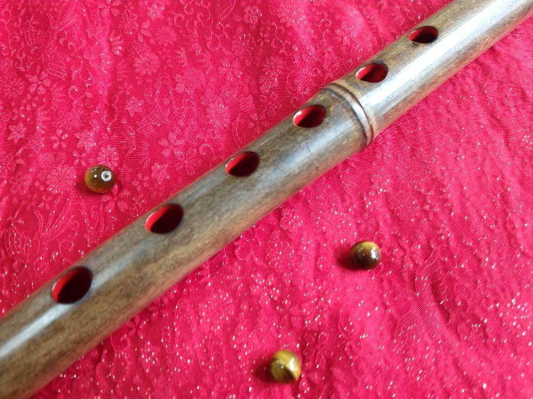 67 和笛 眞笛 竹笛 古典調七穴三本調子 根岸篠笛工房