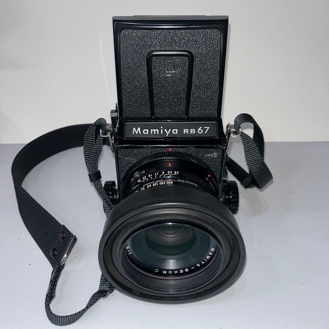 フィルムカメラ Mamiya RB67 Pro S SEKOR C 90mm f3.8 + a