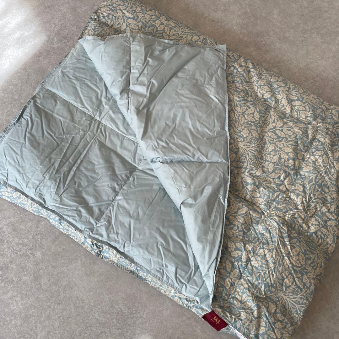 新品未使用 V＆A ウィリアムモリス 羽毛肌掛け布団