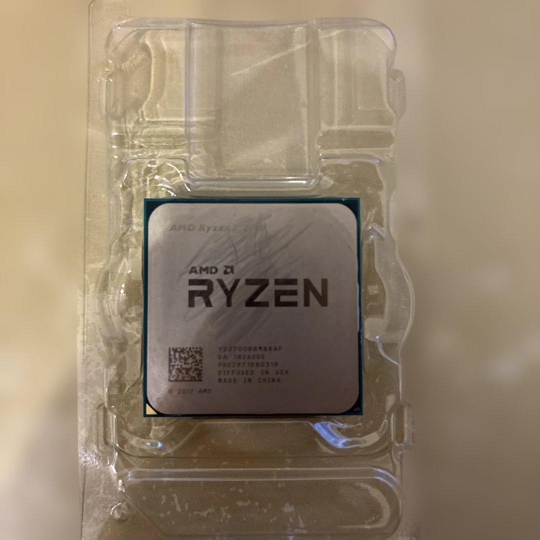 AMD Ryzen 7 2700 (純正クーラー & グリスのおまけ付き)